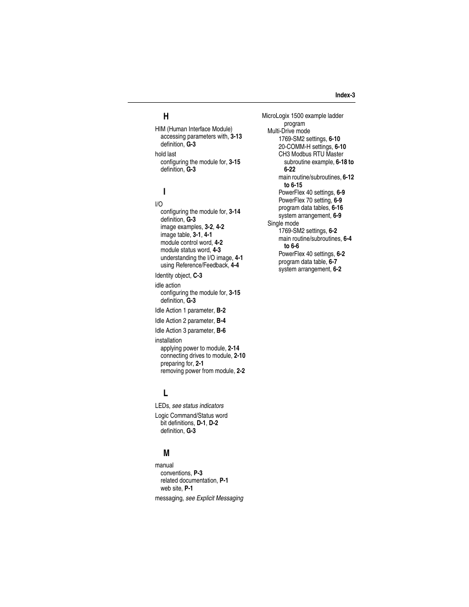 Rockwell Automation 1769-SM2 Compact I/O DSI/Modbus Communication Module User Manual | Page 199 / 204