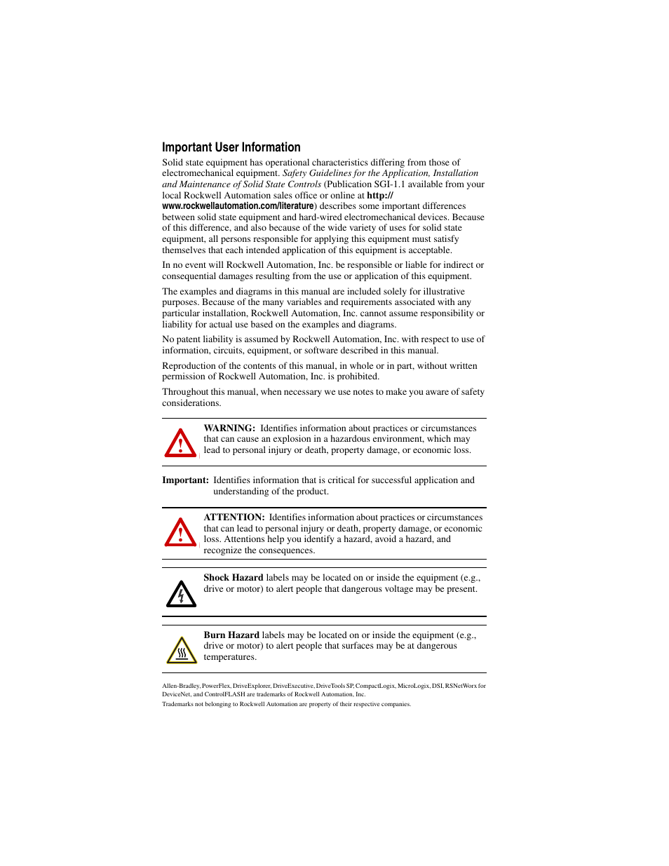 Rockwell Automation 1769-SM2 Compact I/O DSI/Modbus Communication Module User Manual | Page 2 / 204