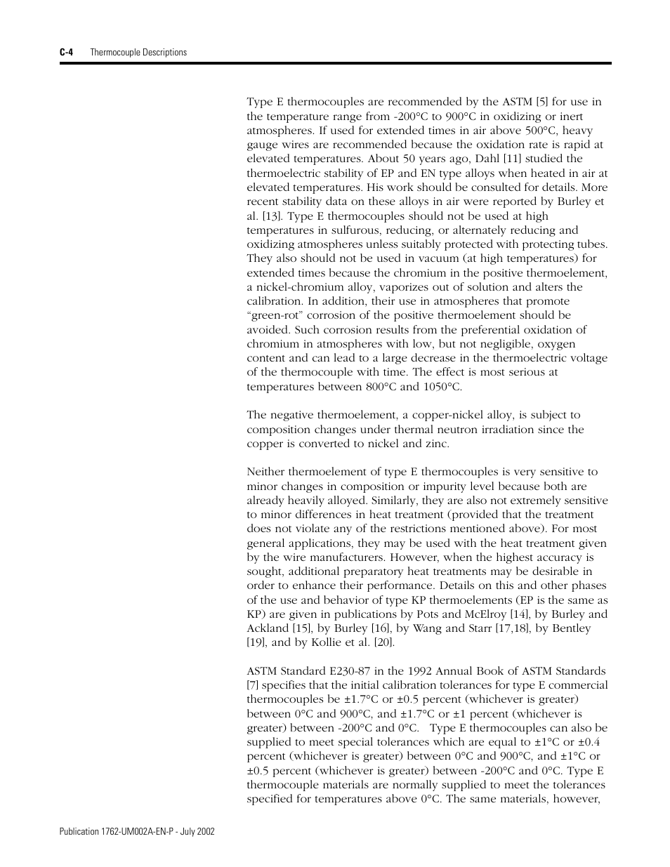 Rockwell Automation 1762-IT4 Thermocouple/mV Input Module User Manual | Page 104 / 144