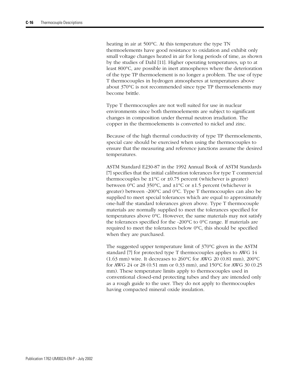 Rockwell Automation 1762-IT4 Thermocouple/mV Input Module User Manual | Page 116 / 144