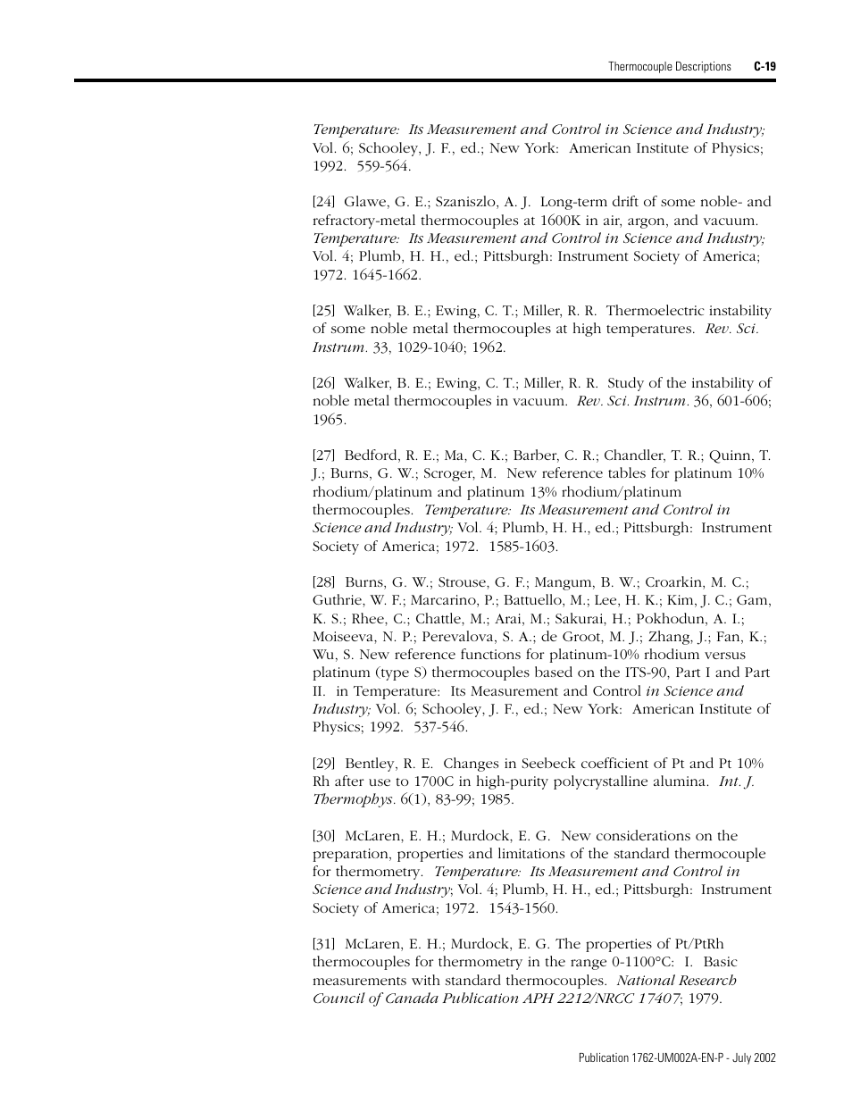 Rockwell Automation 1762-IT4 Thermocouple/mV Input Module User Manual | Page 119 / 144