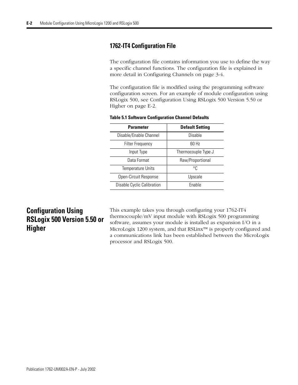 Rockwell Automation 1762-IT4 Thermocouple/mV Input Module User Manual | Page 128 / 144