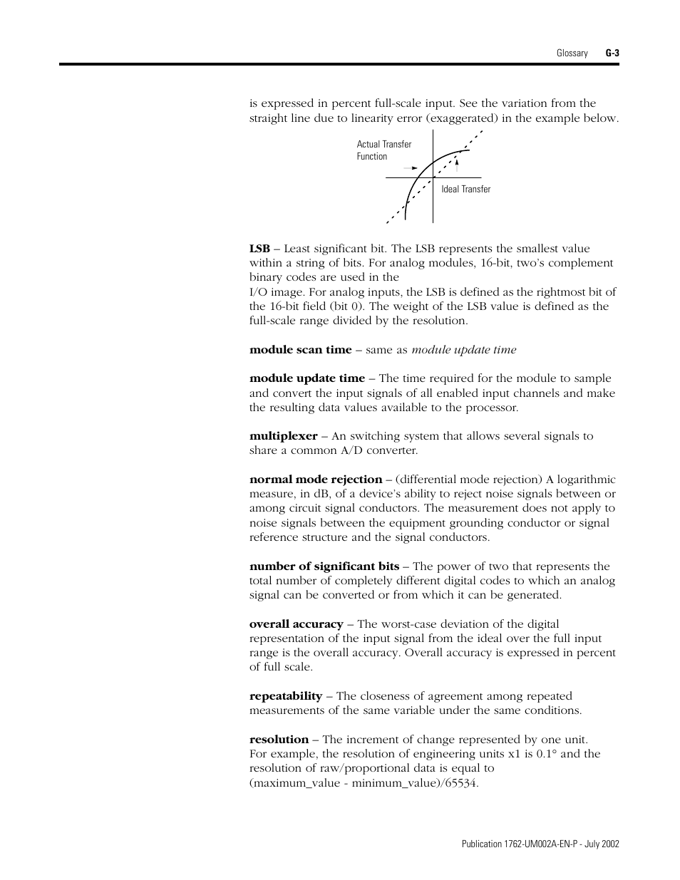 Rockwell Automation 1762-IT4 Thermocouple/mV Input Module User Manual | Page 137 / 144