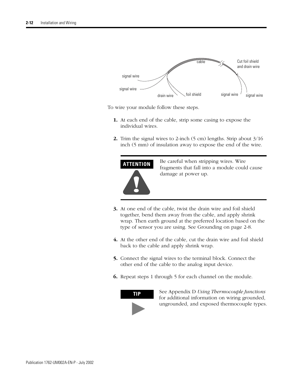 Rockwell Automation 1762-IT4 Thermocouple/mV Input Module User Manual | Page 28 / 144