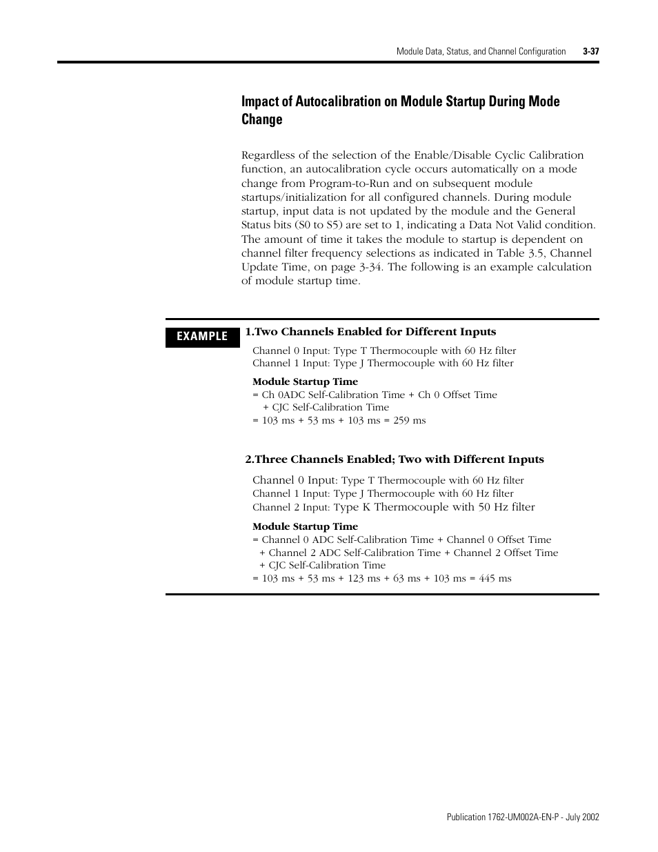 Rockwell Automation 1762-IT4 Thermocouple/mV Input Module User Manual | Page 67 / 144