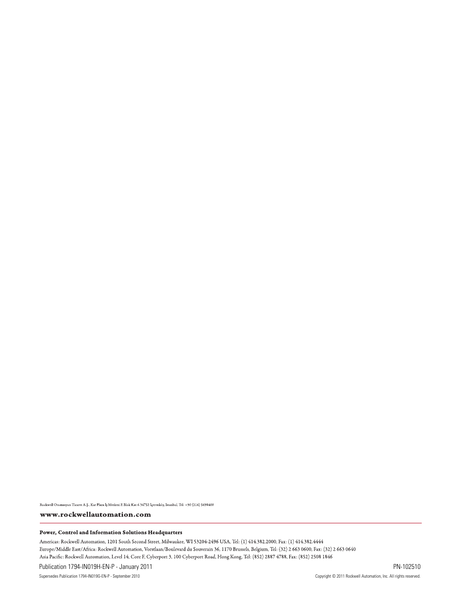 Rockwell Automation 1794-OW8_OW8K_OW8XT Flex I/O 8 Output Relay Module User Manual | Page 6 / 6