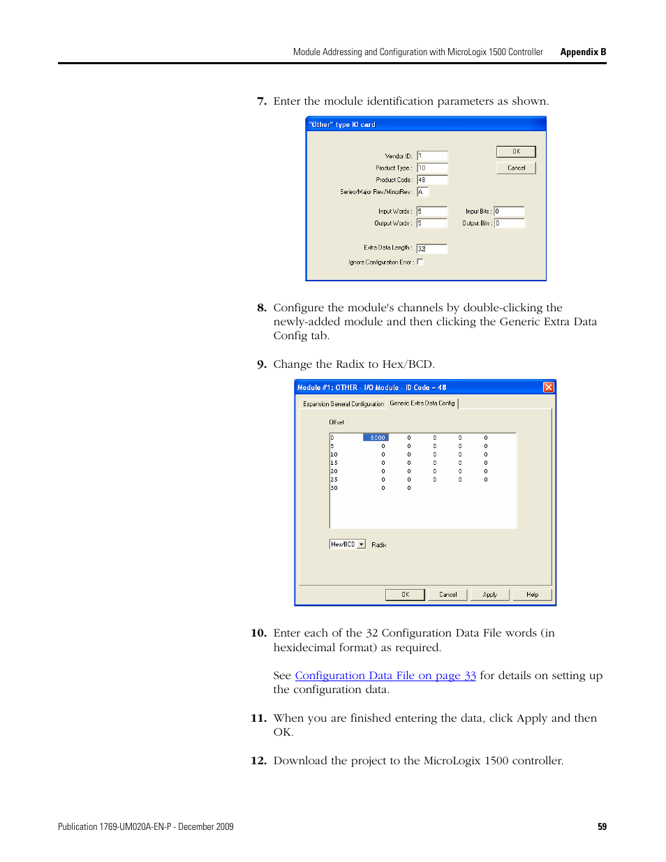 Rockwell Automation 1769-OF4 Compact Analog Output Module User Manual | Page 59 / 76