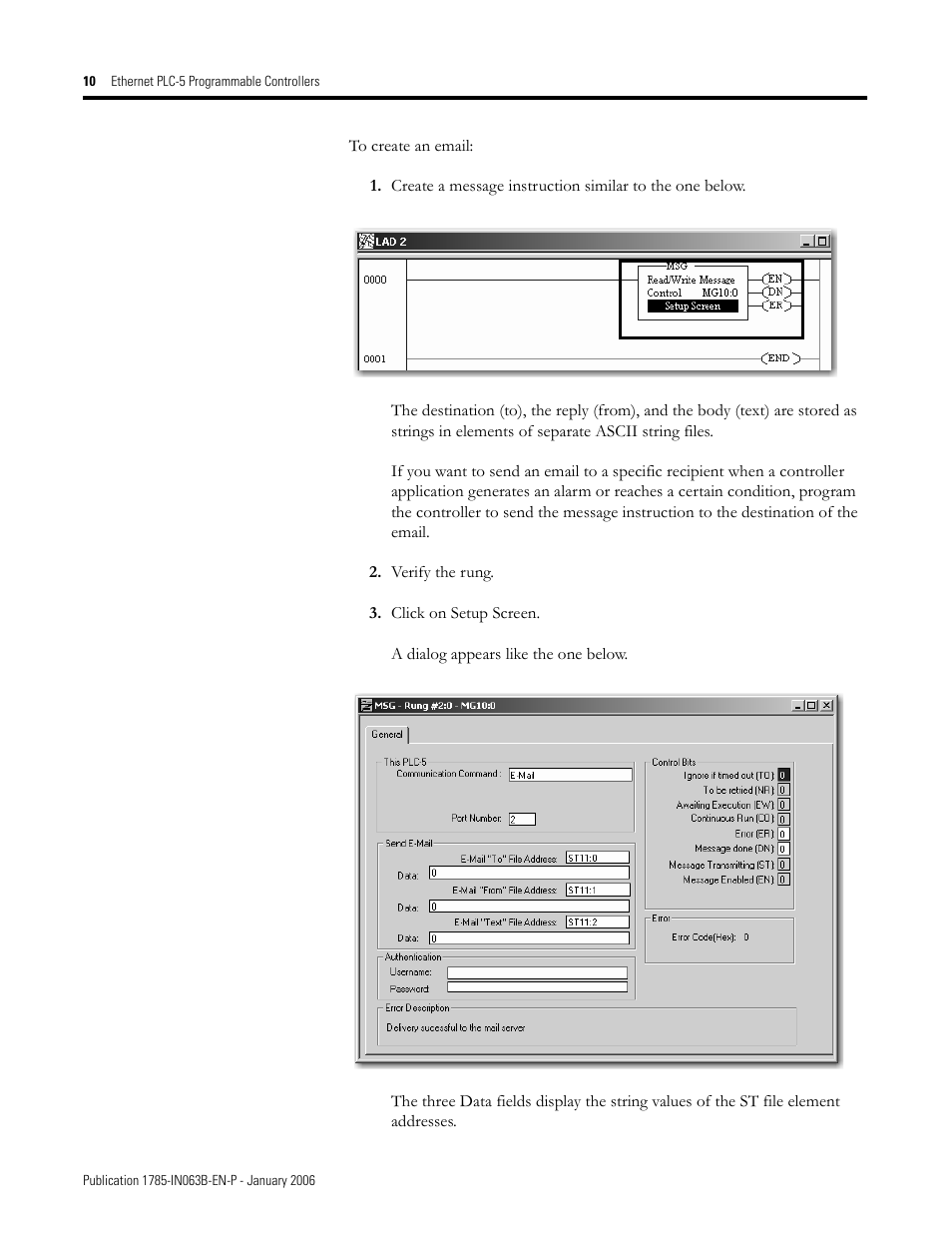 Rockwell Automation 1785-Lx0E Ethernet PLC-5 Programmable Controllers Installation Instructions User Manual | Page 10 / 28