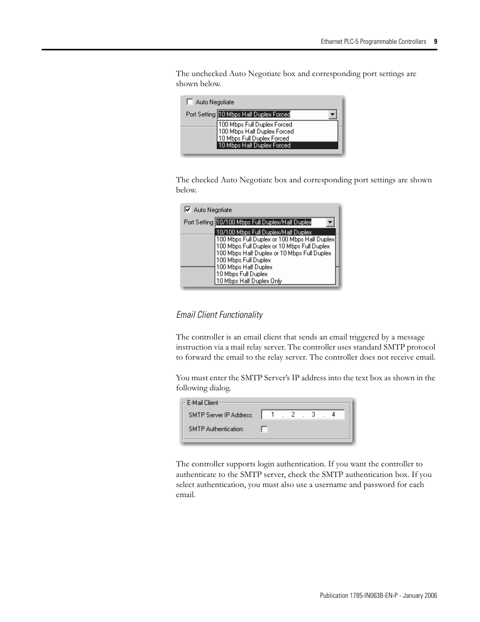 Rockwell Automation 1785-Lx0E Ethernet PLC-5 Programmable Controllers Installation Instructions User Manual | Page 9 / 28