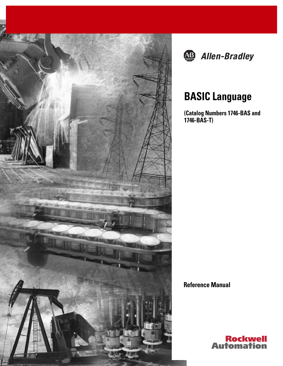 Rockwell Automation 1746-BAS BASIC LANGUAGE User Manual | 280 pages