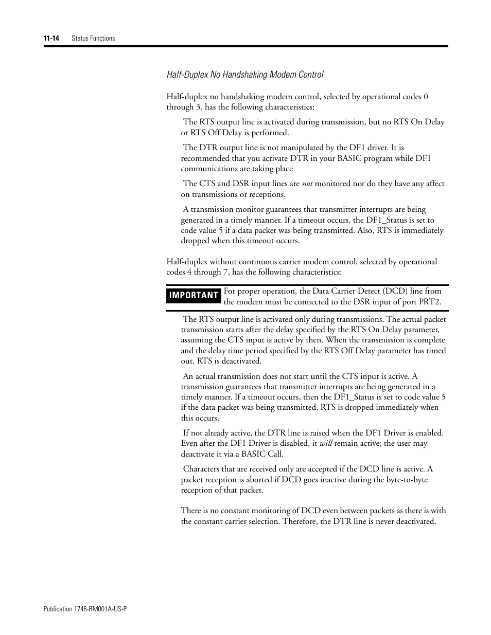 Rockwell Automation 1746-BAS BASIC LANGUAGE User Manual | Page 144 / 280