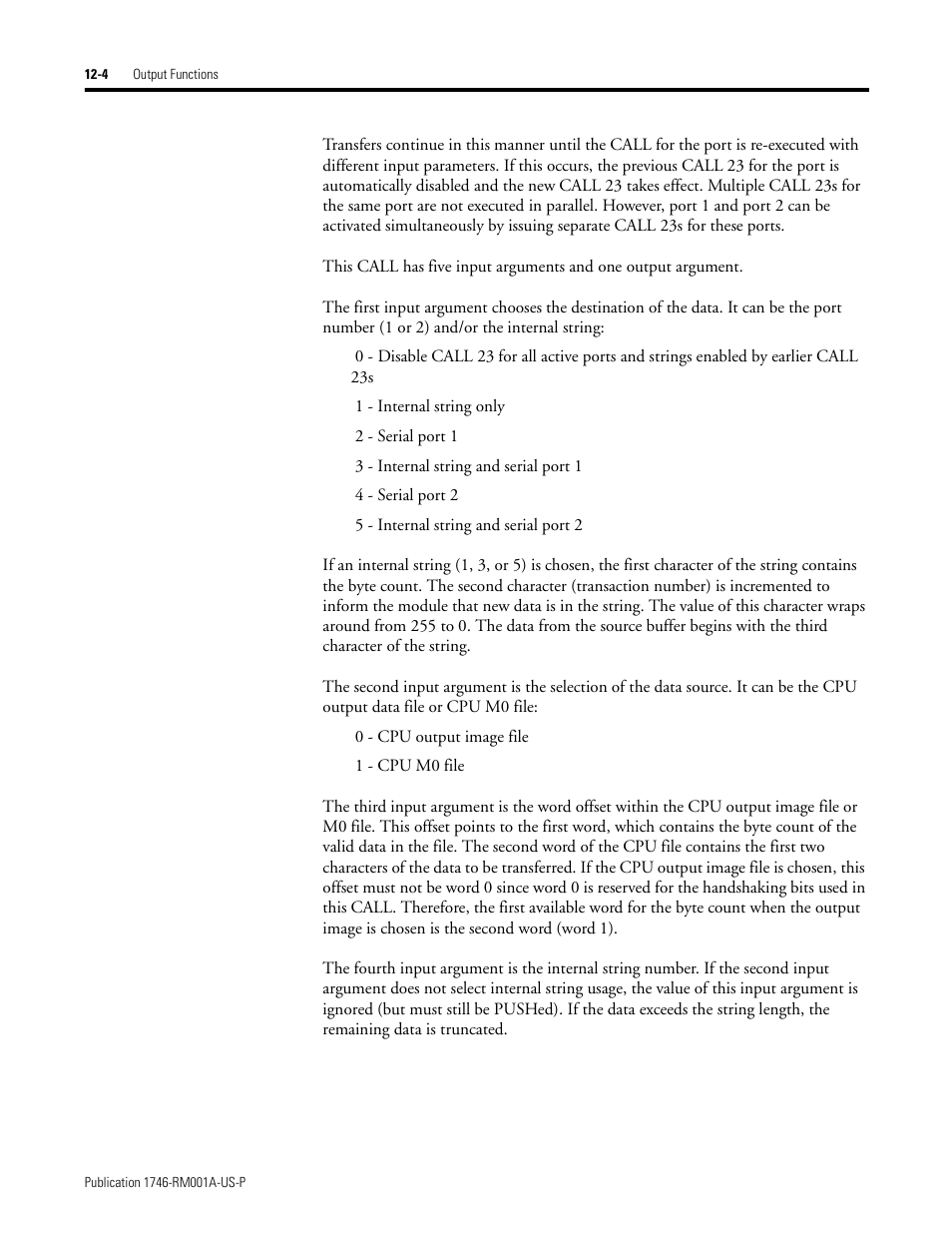 Rockwell Automation 1746-BAS BASIC LANGUAGE User Manual | Page 154 / 280