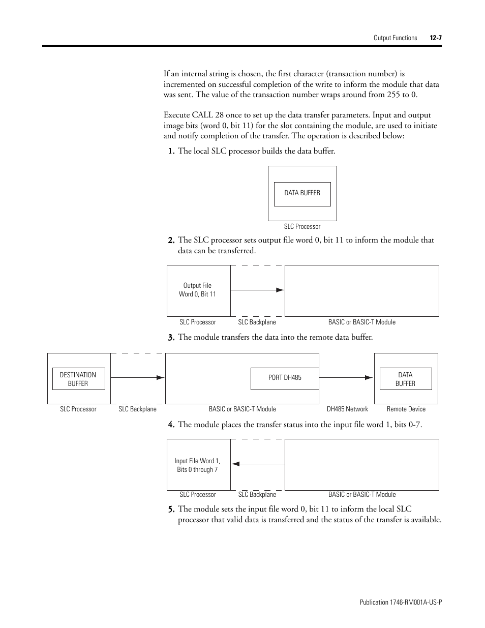 Rockwell Automation 1746-BAS BASIC LANGUAGE User Manual | Page 157 / 280