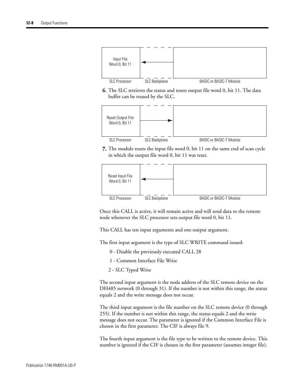 Rockwell Automation 1746-BAS BASIC LANGUAGE User Manual | Page 158 / 280