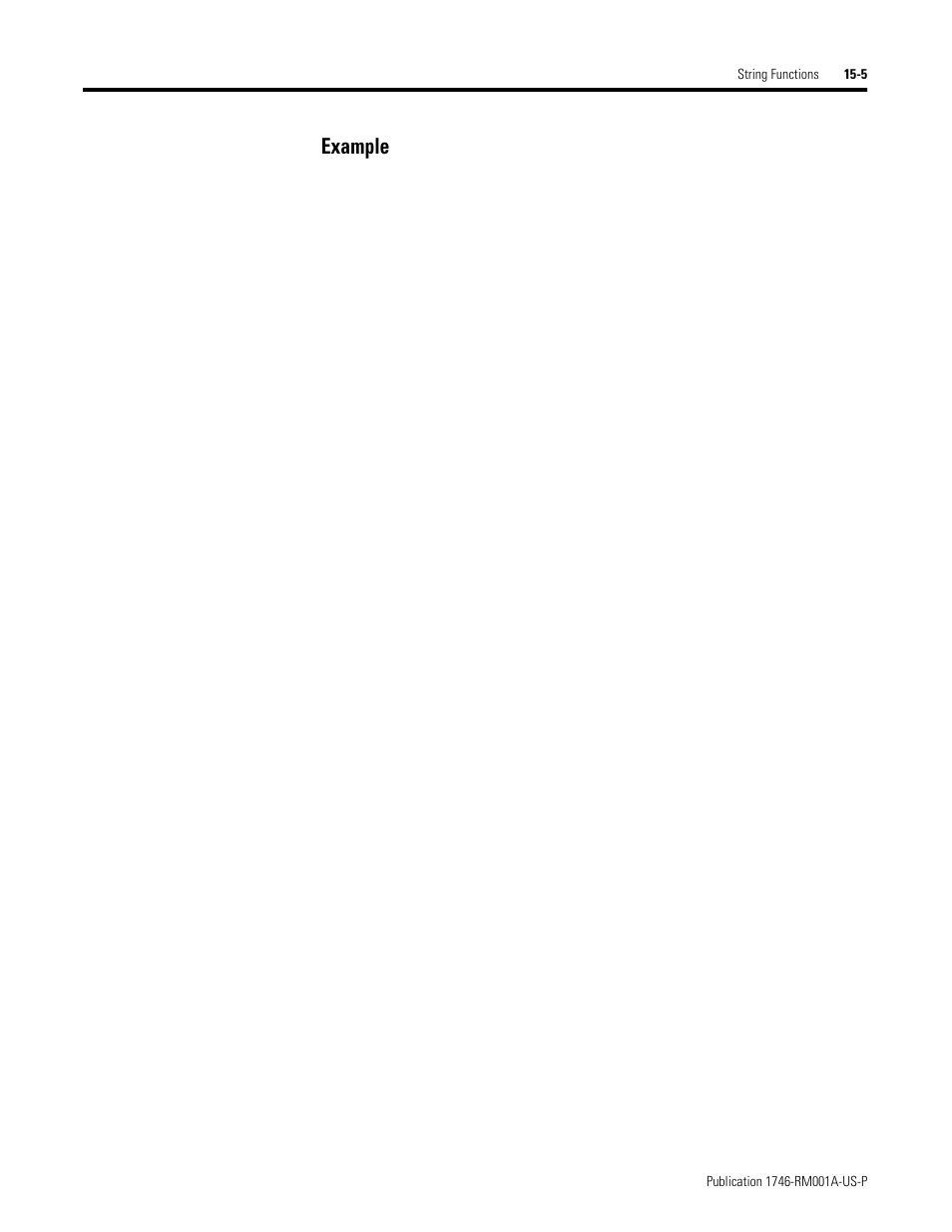 Example | Rockwell Automation 1746-BAS BASIC LANGUAGE User Manual | Page 247 / 280