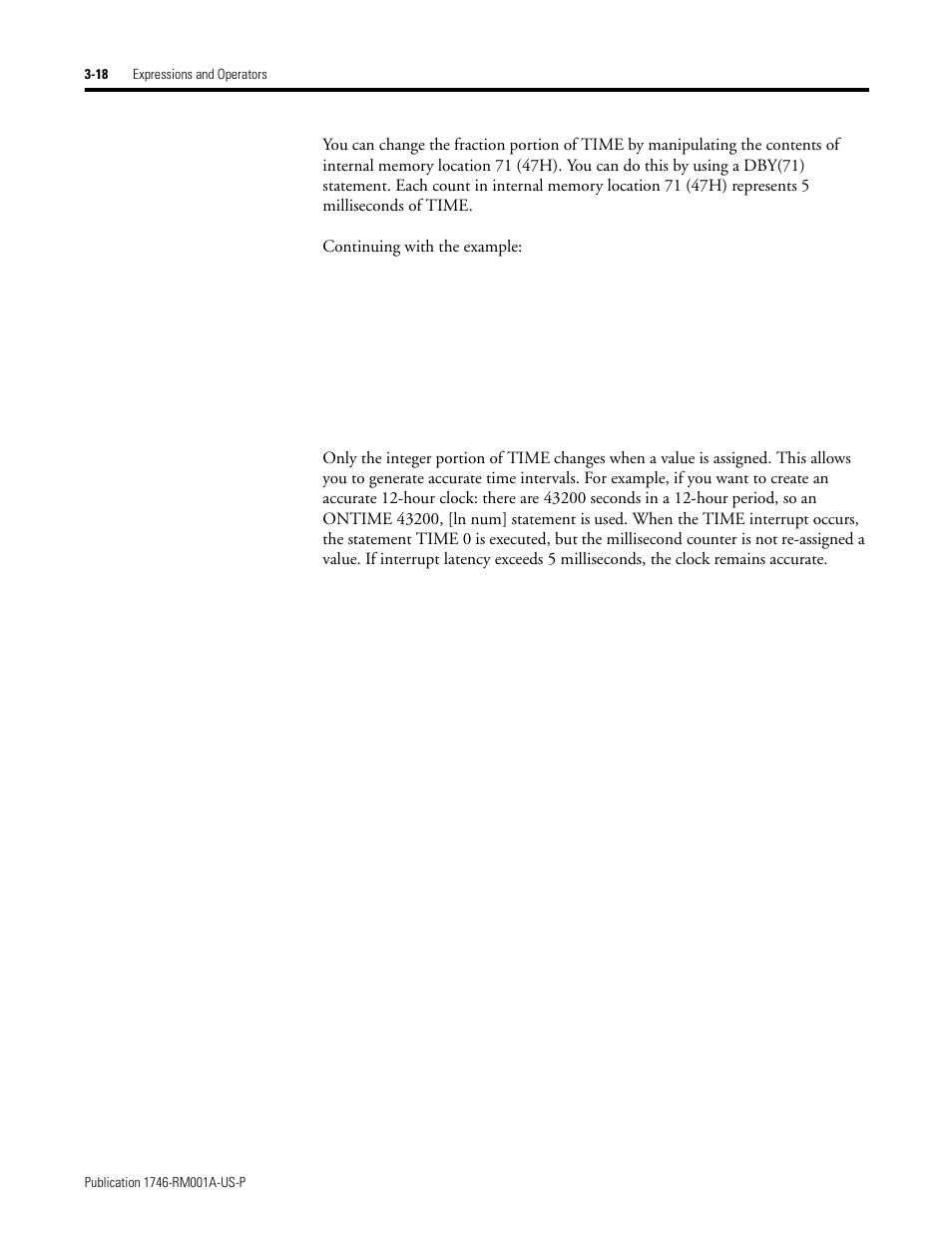 Rockwell Automation 1746-BAS BASIC LANGUAGE User Manual | Page 40 / 280