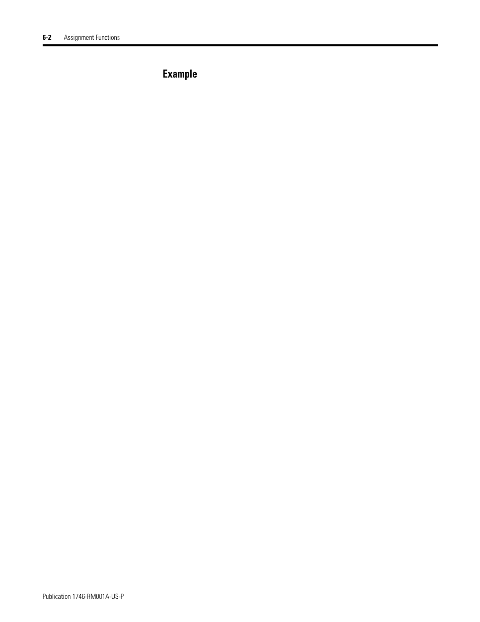 Example | Rockwell Automation 1746-BAS BASIC LANGUAGE User Manual | Page 78 / 280