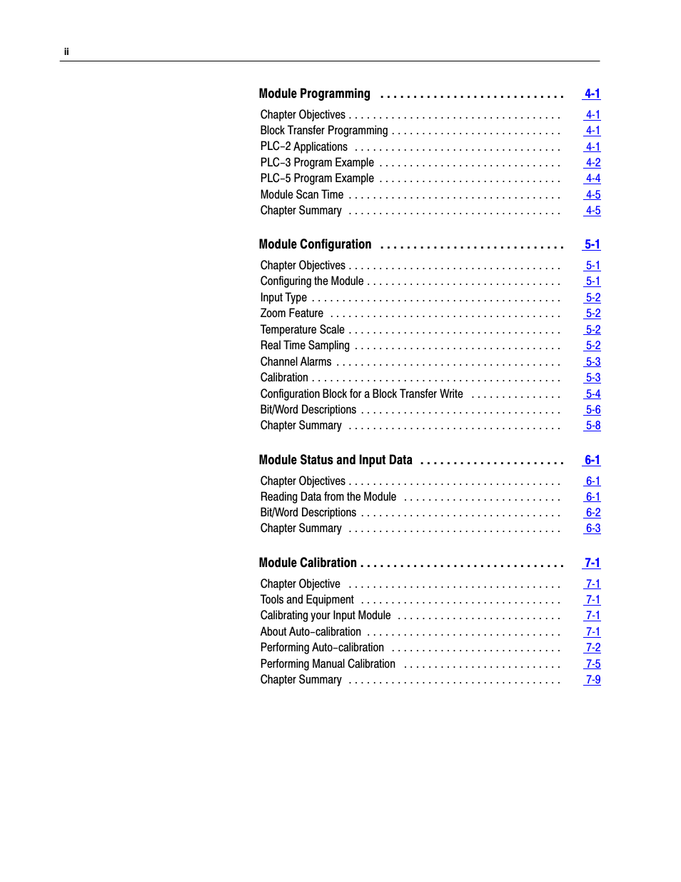 Rockwell Automation 1771-IXHR , D17716.5.80 HIGH RESOL.THERMOCOUPLE User Manual | Page 4 / 60