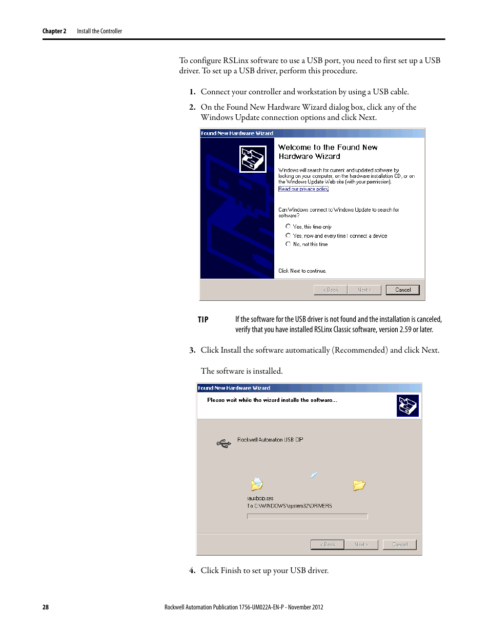 Rockwell Automation 1756-L7x GuardLogix 5570 Controllers User Manual | Page 28 / 144