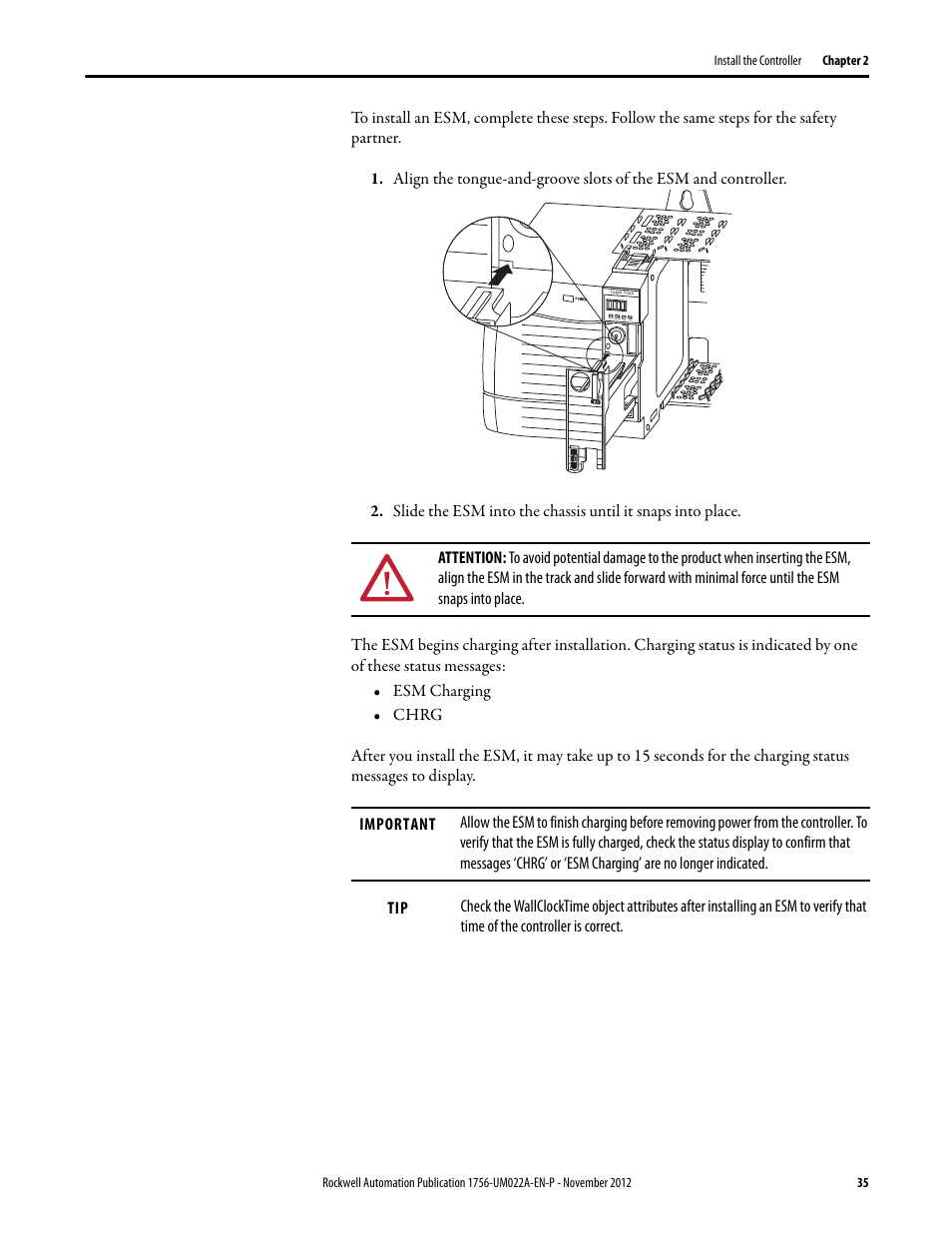 Rockwell Automation 1756-L7x GuardLogix 5570 Controllers User Manual | Page 35 / 144