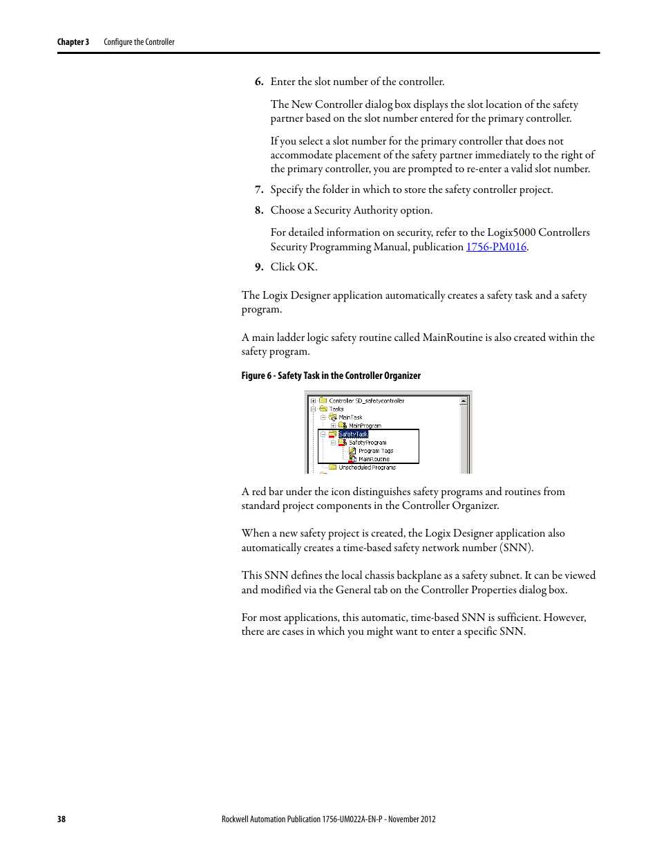 Rockwell Automation 1756-L7x GuardLogix 5570 Controllers User Manual | Page 38 / 144