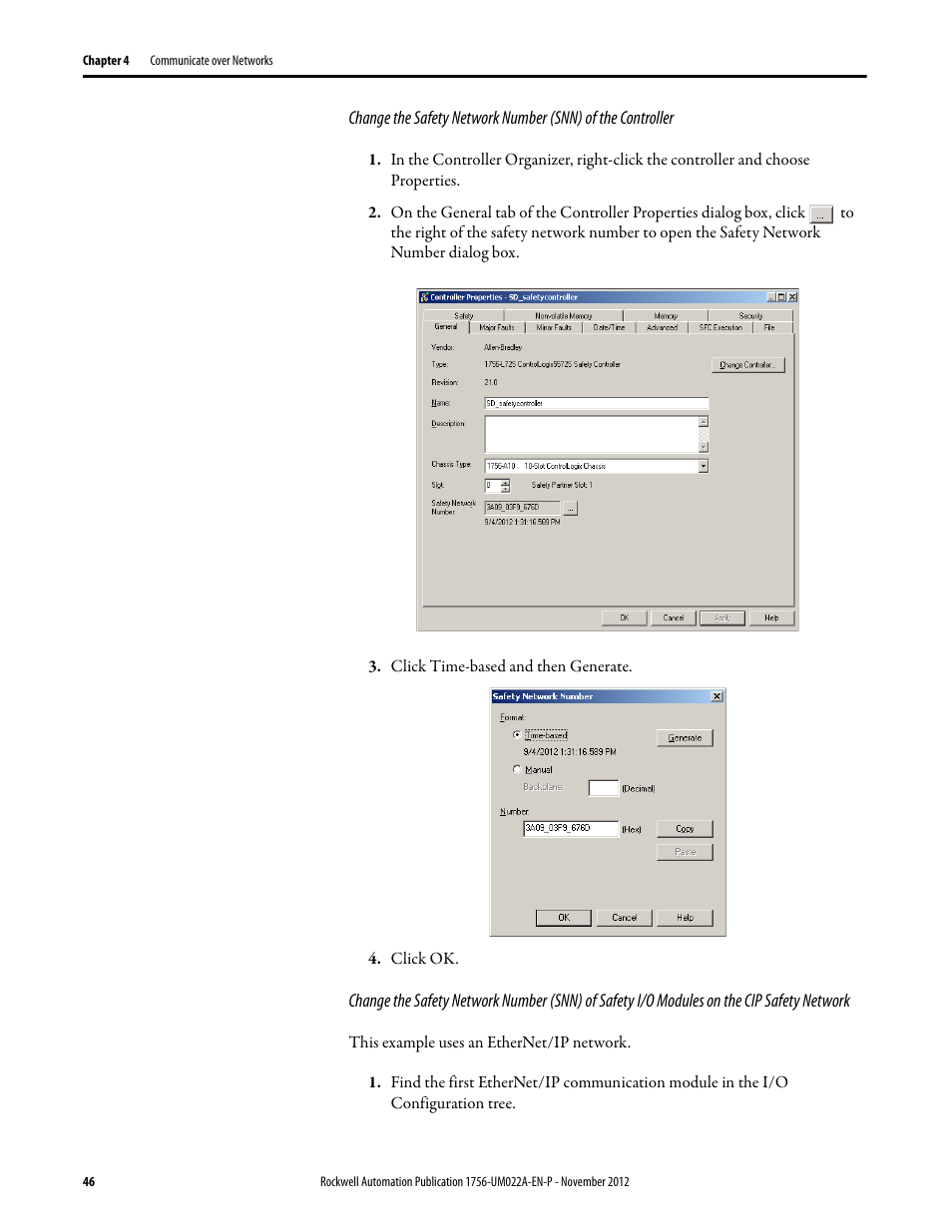 Rockwell Automation 1756-L7x GuardLogix 5570 Controllers User Manual | Page 46 / 144