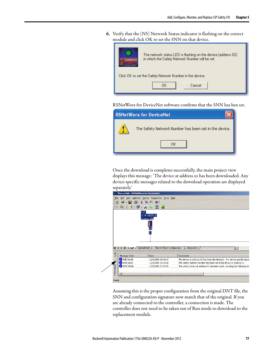 Rockwell Automation 1756-L7x GuardLogix 5570 Controllers User Manual | Page 77 / 144