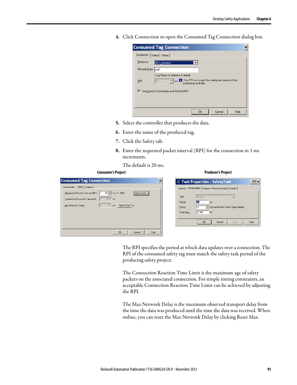 Rockwell Automation 1756-L7x GuardLogix 5570 Controllers User Manual | Page 91 / 144