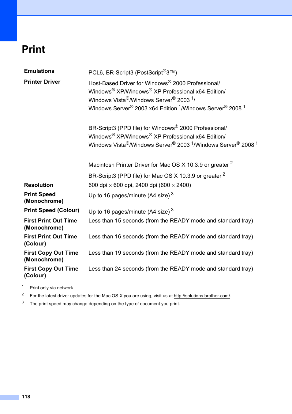 Print | Brother DCP-9010CN User Manual | Page 126 / 136