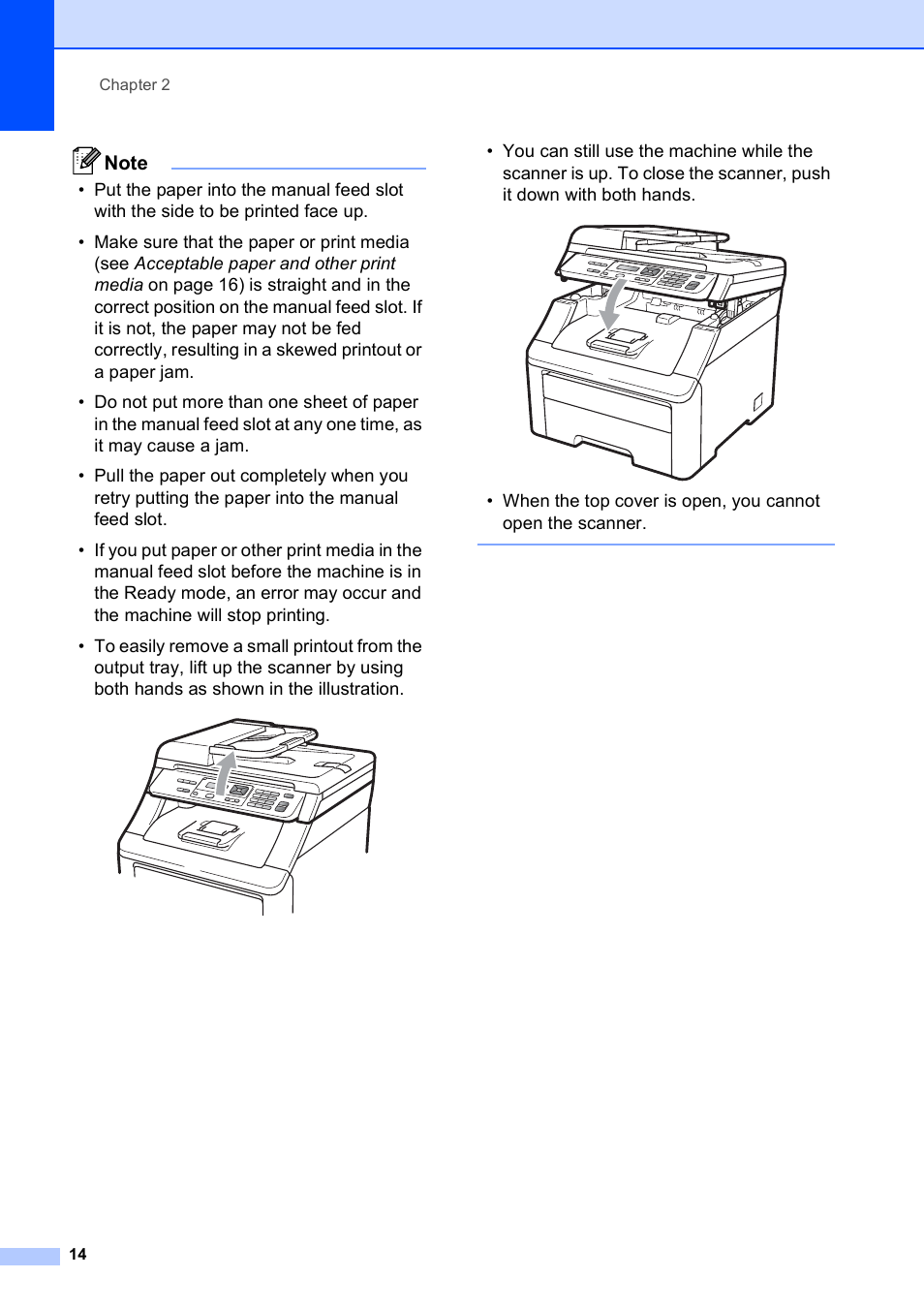 Brother DCP-9010CN User Manual | Page 22 / 136