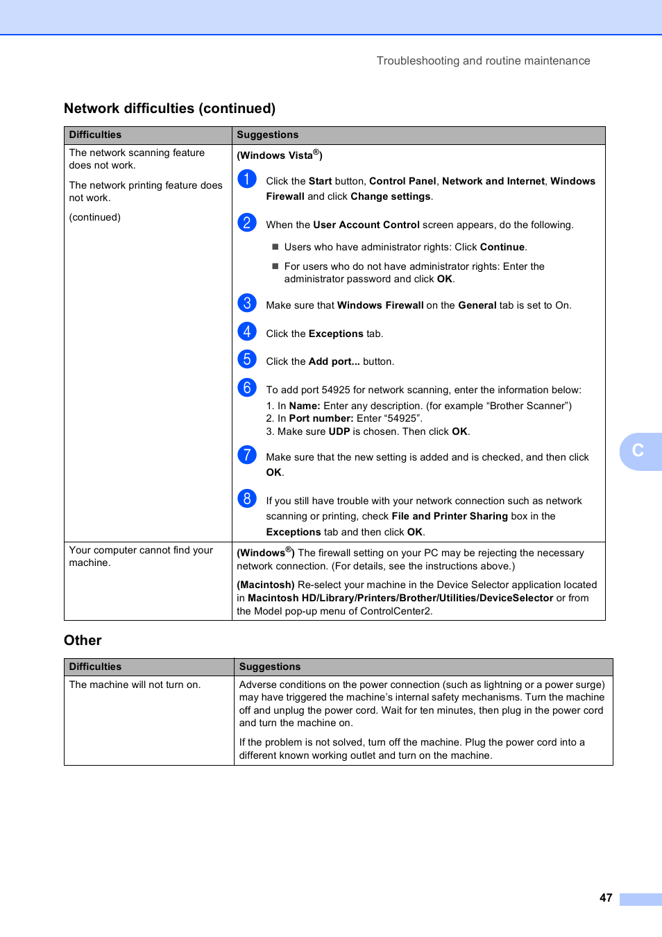 Brother DCP-9010CN User Manual | Page 55 / 136