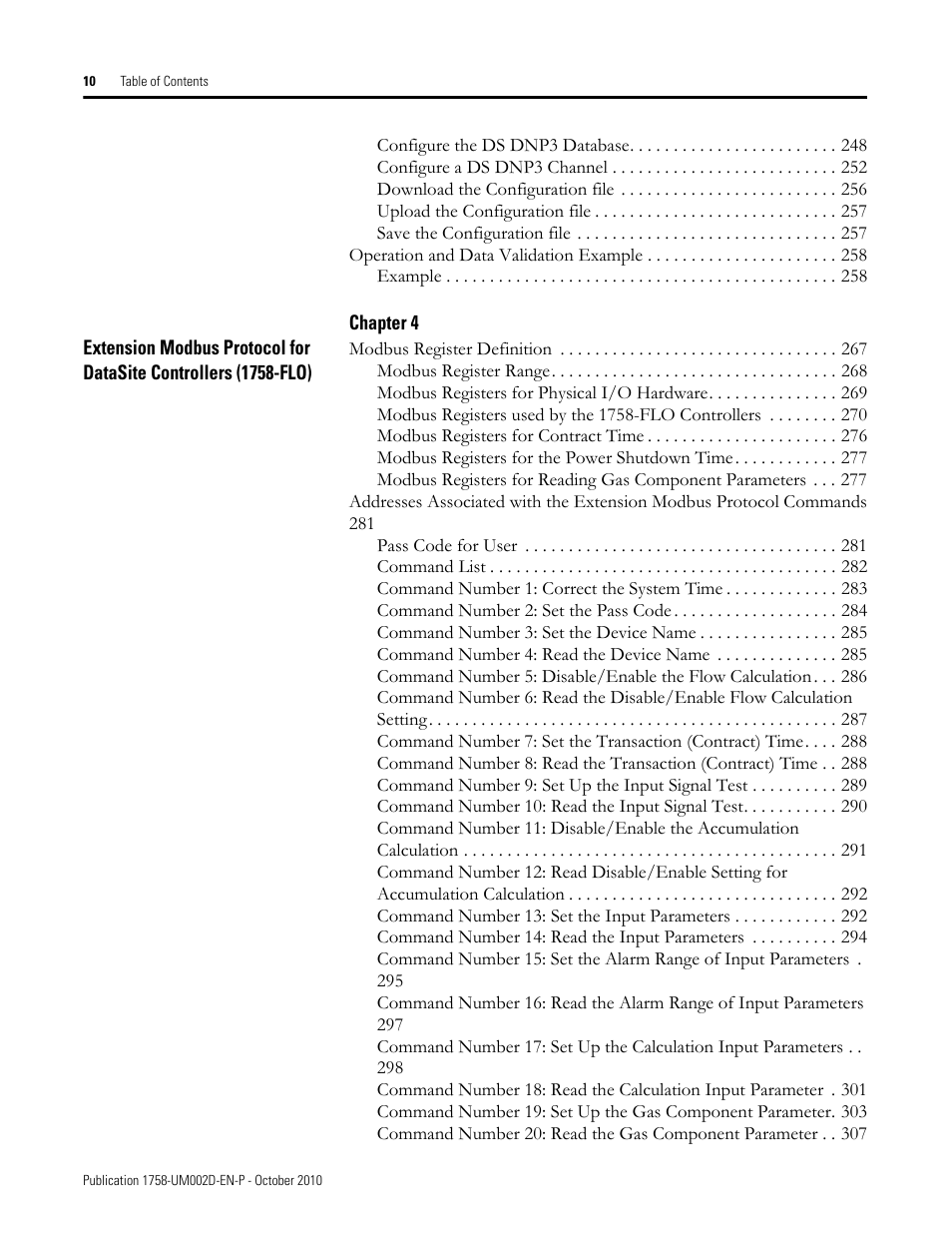 Rockwell Automation 1758-RTU202 DataSite Software User Manual FRN 1.2 User Manual | Page 10 / 348