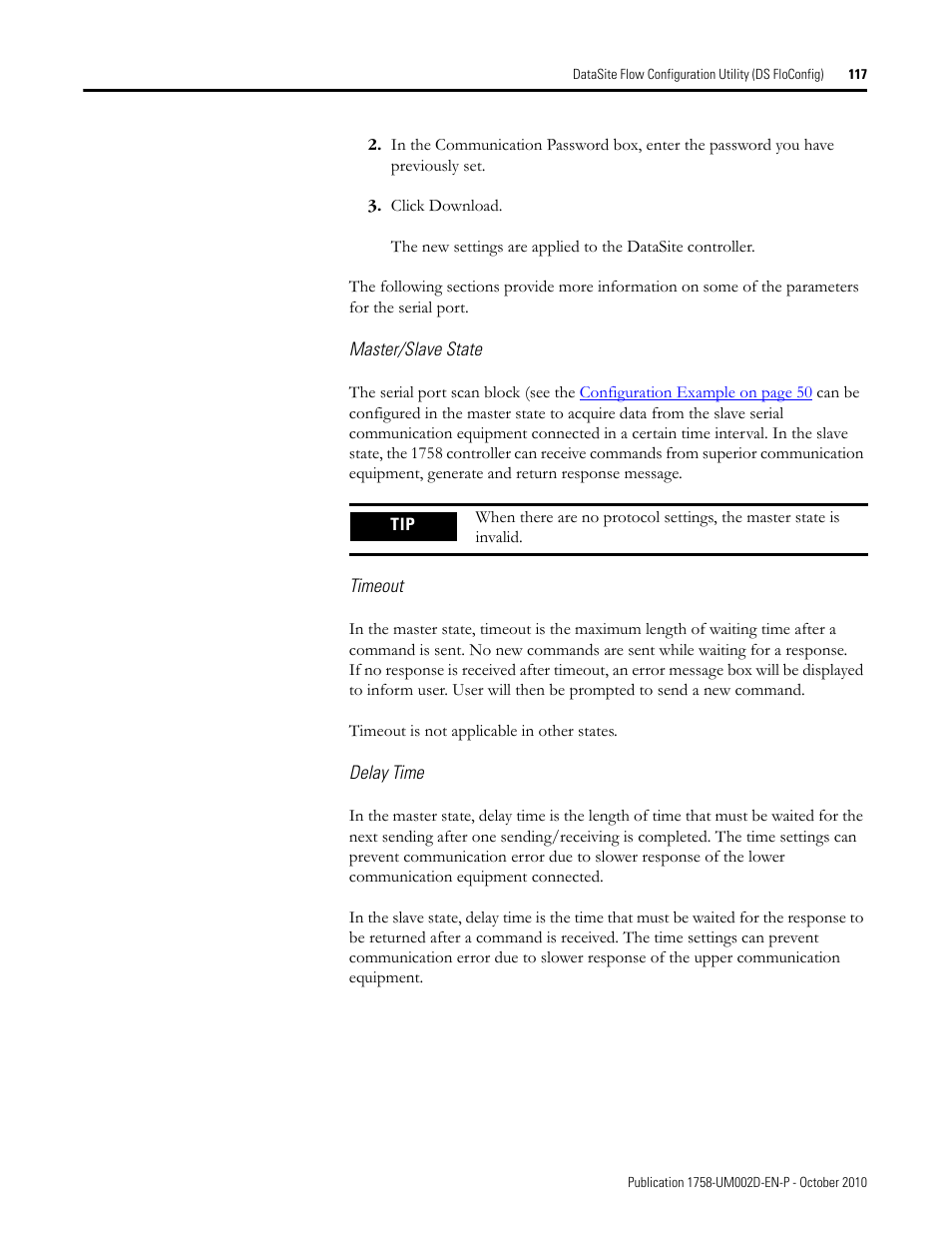 Rockwell Automation 1758-RTU202 DataSite Software User Manual FRN 1.2 User Manual | Page 117 / 348