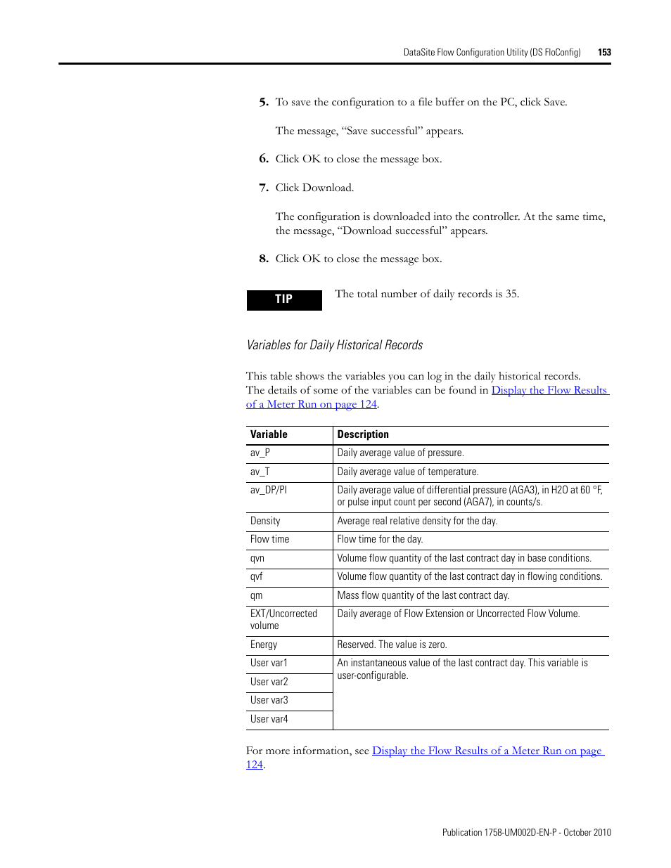 Rockwell Automation 1758-RTU202 DataSite Software User Manual FRN 1.2 User Manual | Page 153 / 348