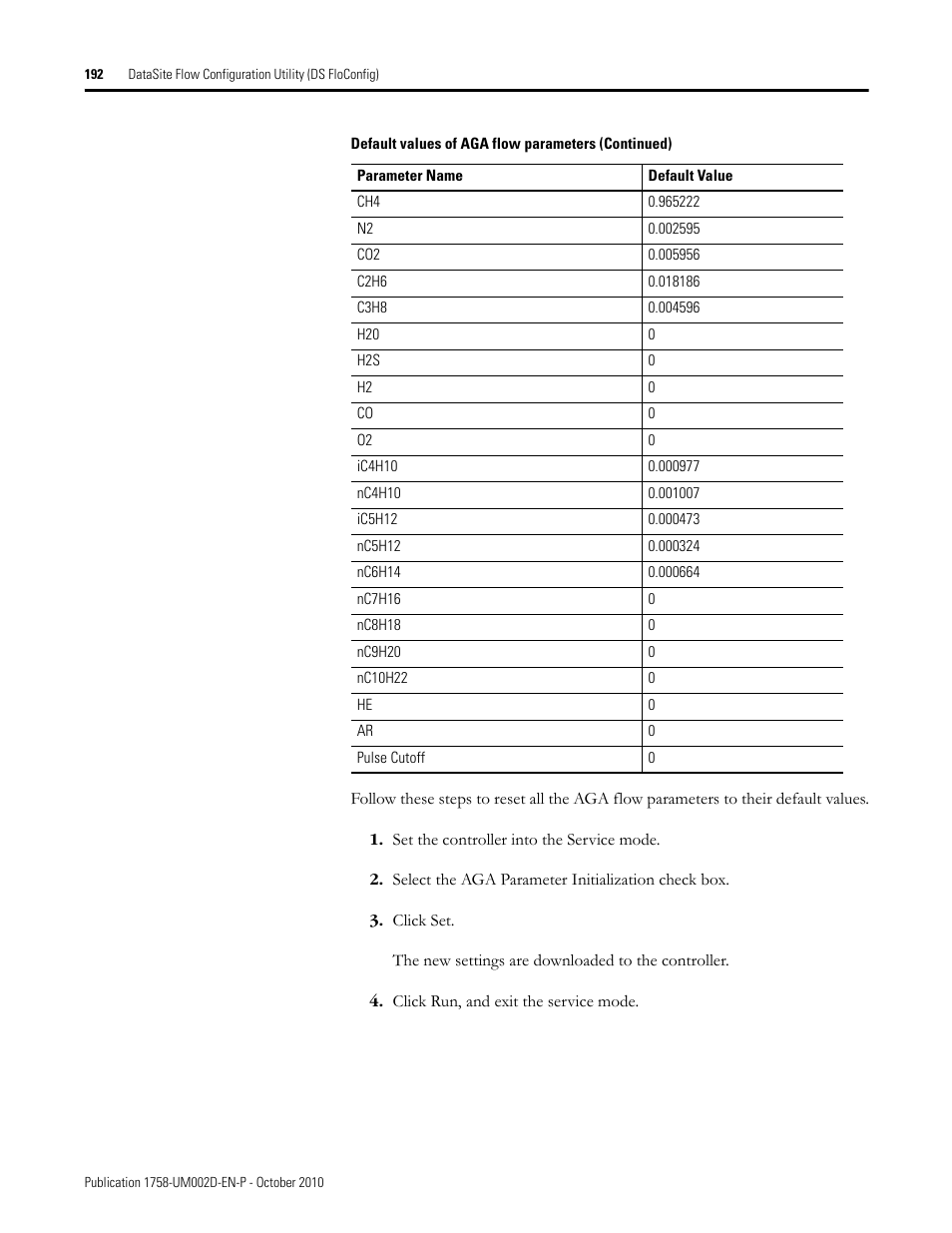 Rockwell Automation 1758-RTU202 DataSite Software User Manual FRN 1.2 User Manual | Page 192 / 348