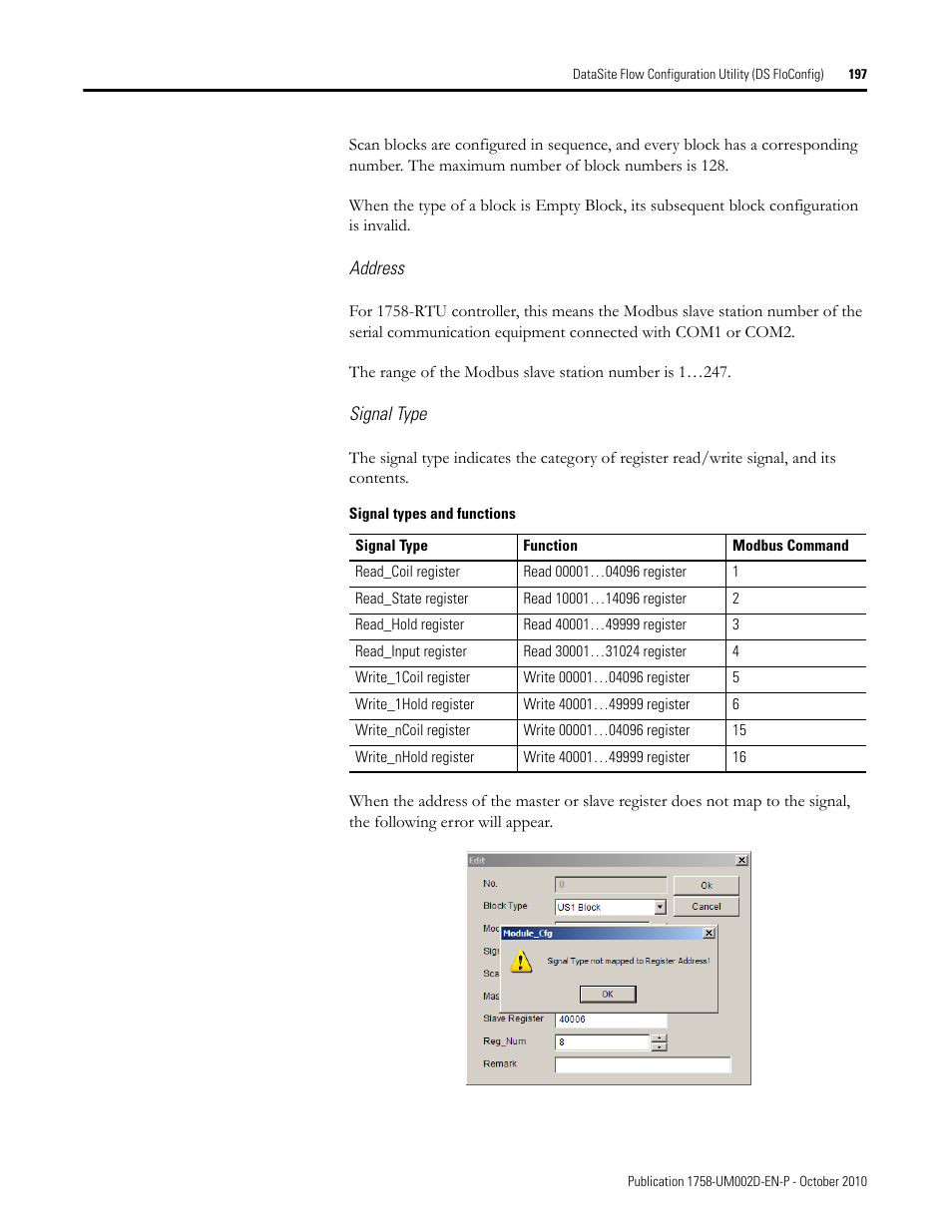 Rockwell Automation 1758-RTU202 DataSite Software User Manual FRN 1.2 User Manual | Page 197 / 348