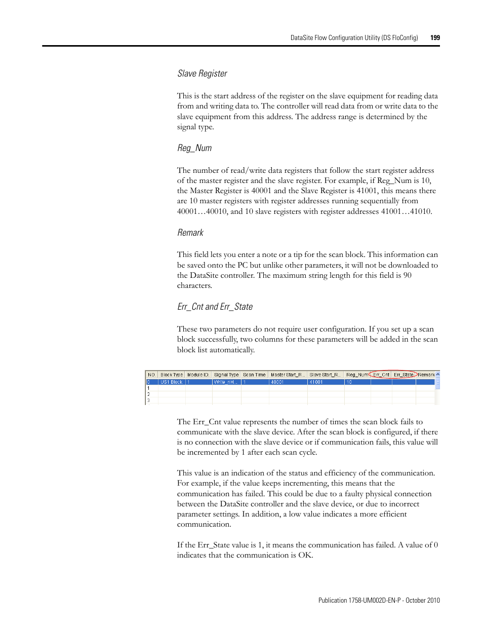 Rockwell Automation 1758-RTU202 DataSite Software User Manual FRN 1.2 User Manual | Page 199 / 348