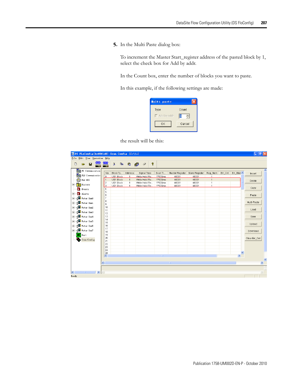Rockwell Automation 1758-RTU202 DataSite Software User Manual FRN 1.2 User Manual | Page 207 / 348