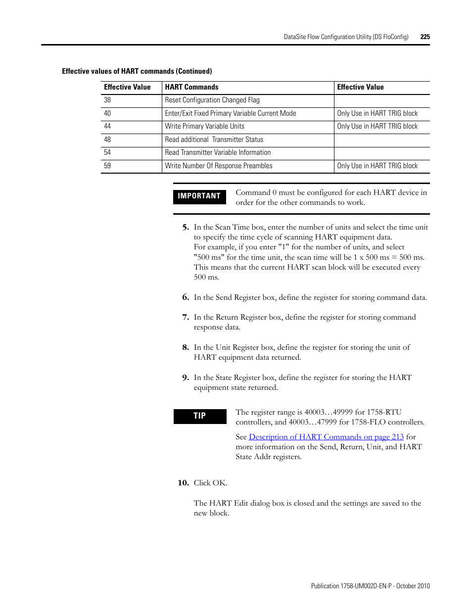 Rockwell Automation 1758-RTU202 DataSite Software User Manual FRN 1.2 User Manual | Page 225 / 348