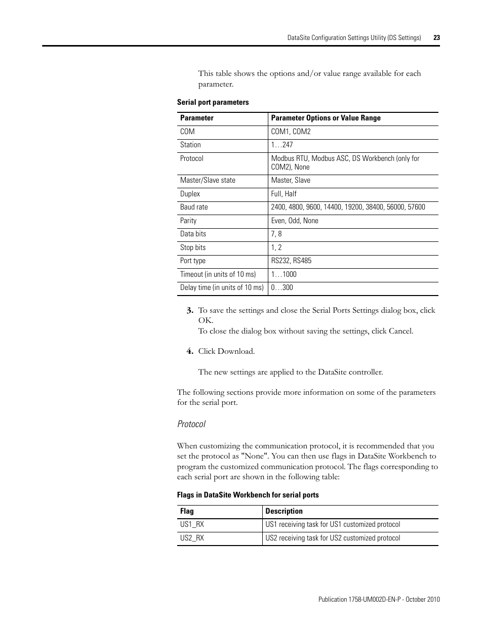 Rockwell Automation 1758-RTU202 DataSite Software User Manual FRN 1.2 User Manual | Page 23 / 348