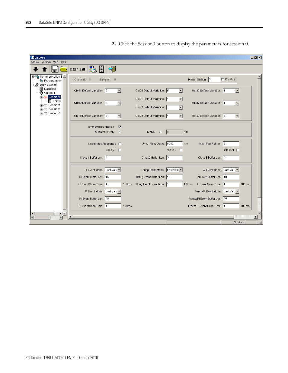 Rockwell Automation 1758-RTU202 DataSite Software User Manual FRN 1.2 User Manual | Page 262 / 348