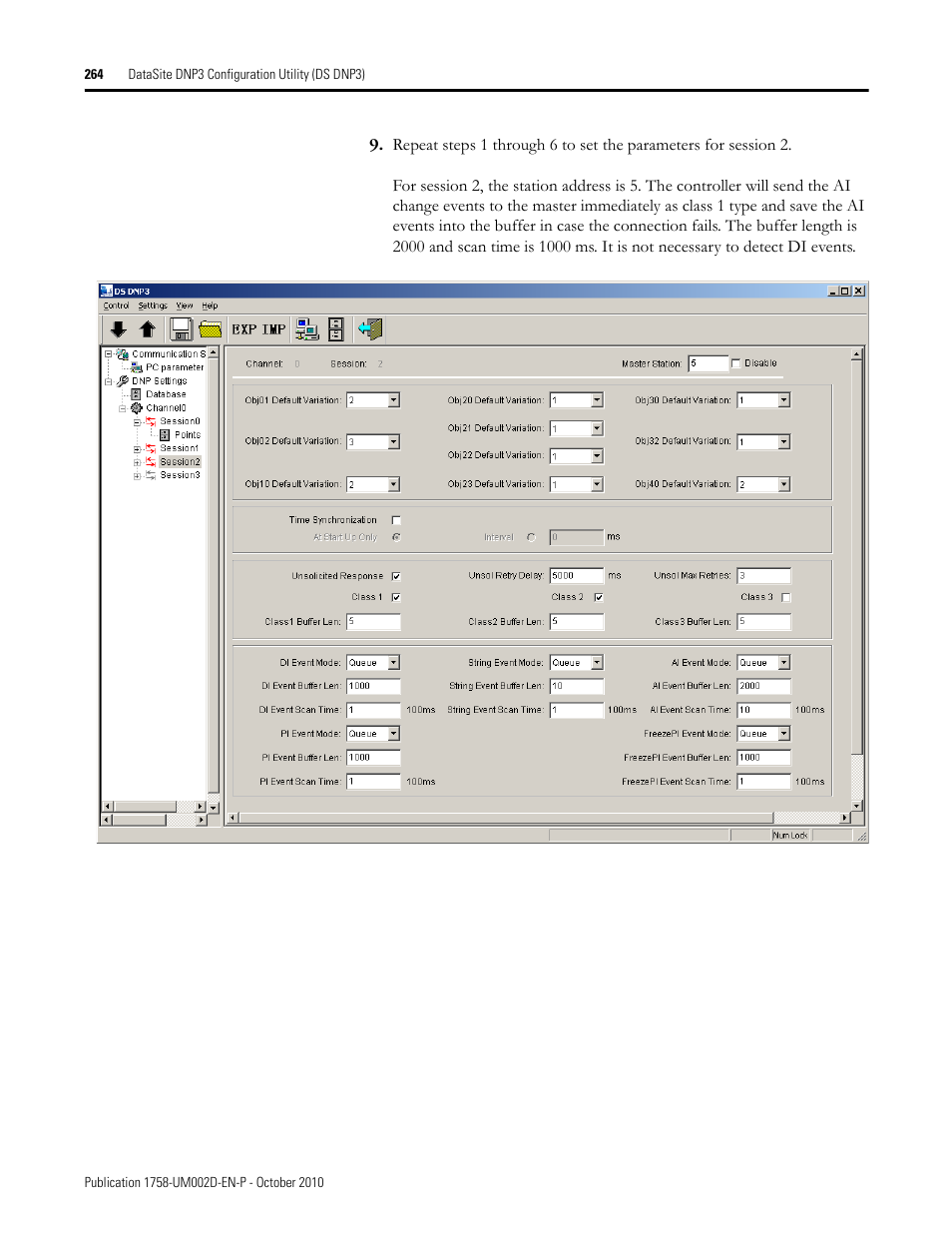 Rockwell Automation 1758-RTU202 DataSite Software User Manual FRN 1.2 User Manual | Page 264 / 348