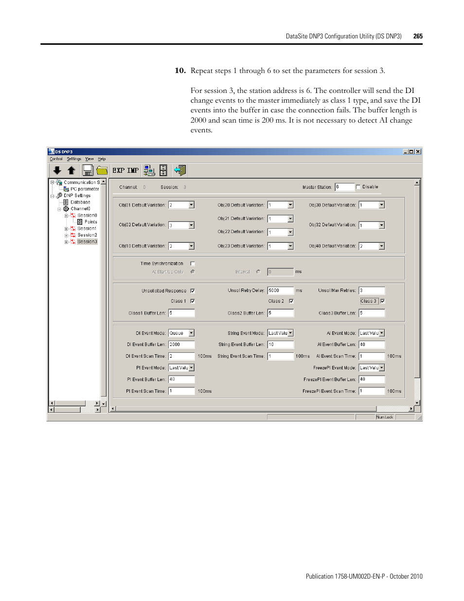 Rockwell Automation 1758-RTU202 DataSite Software User Manual FRN 1.2 User Manual | Page 265 / 348