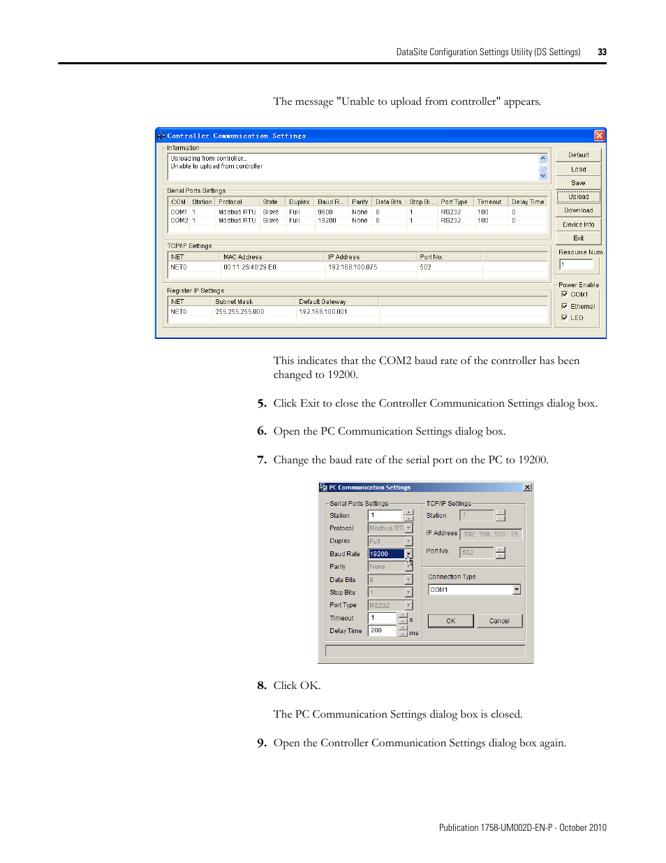 Rockwell Automation 1758-RTU202 DataSite Software User Manual FRN 1.2 User Manual | Page 33 / 348
