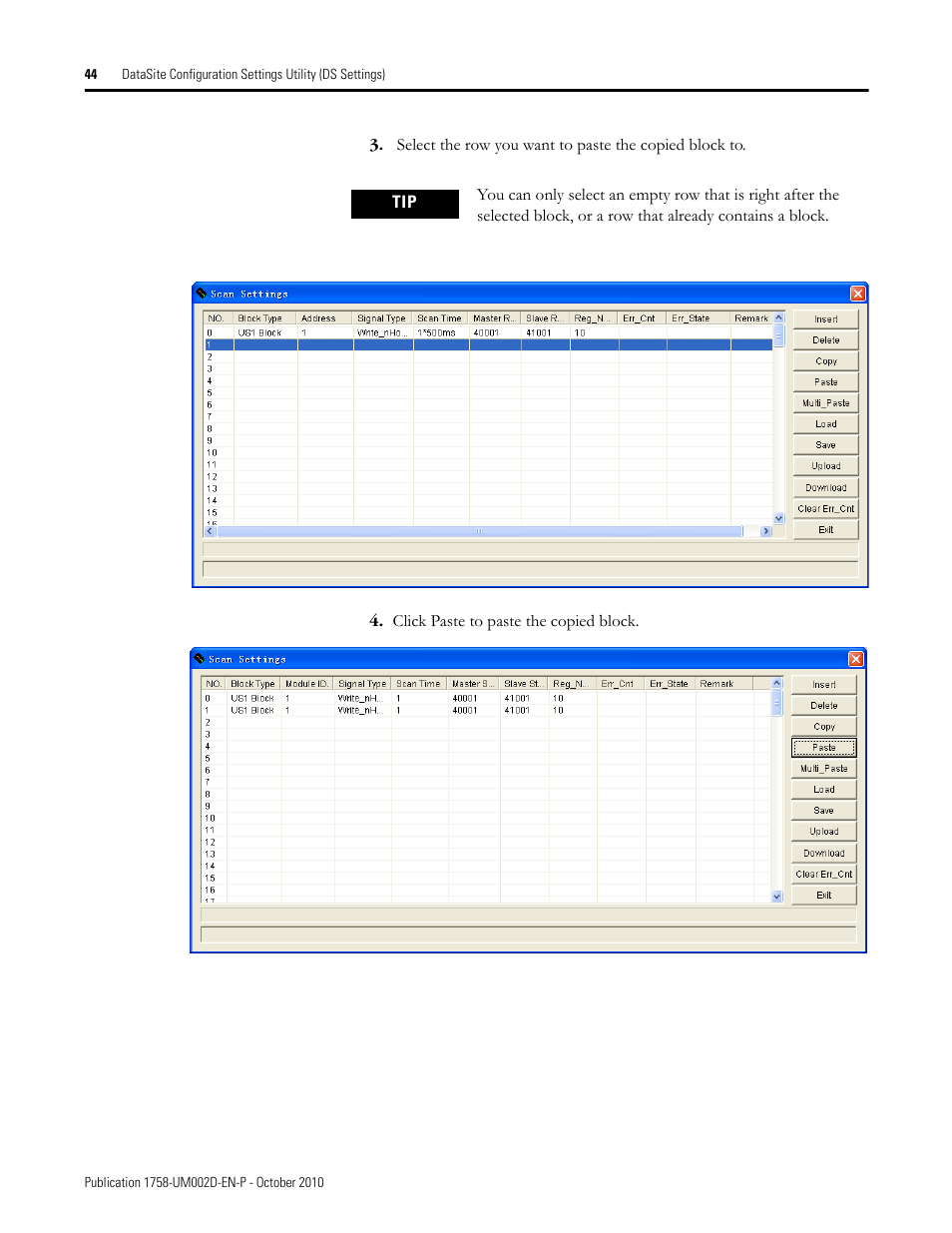 Rockwell Automation 1758-RTU202 DataSite Software User Manual FRN 1.2 User Manual | Page 44 / 348