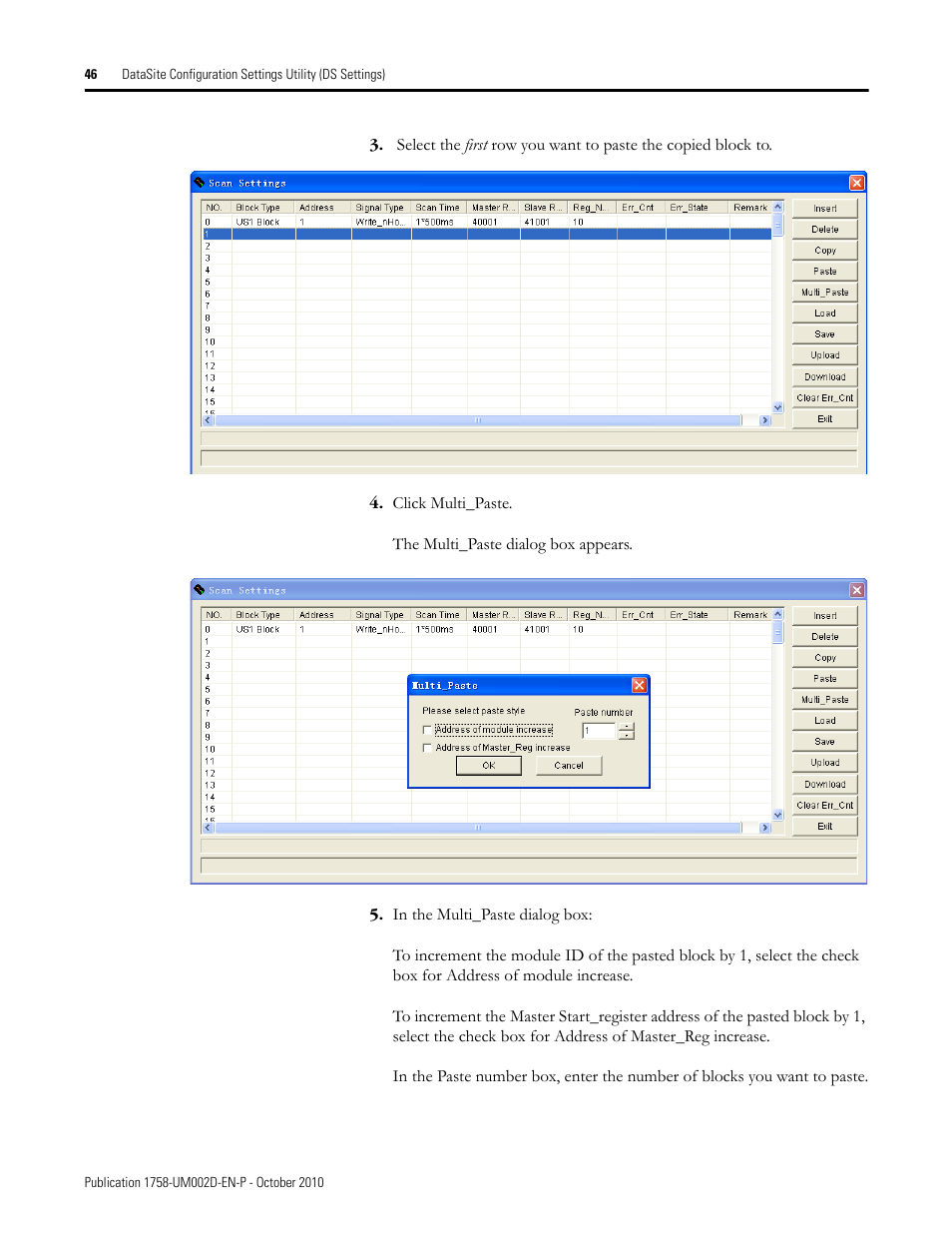 Rockwell Automation 1758-RTU202 DataSite Software User Manual FRN 1.2 User Manual | Page 46 / 348