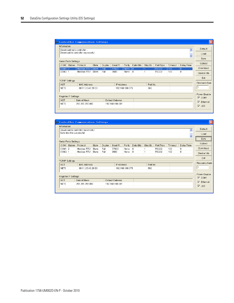 Rockwell Automation 1758-RTU202 DataSite Software User Manual FRN 1.2 User Manual | Page 52 / 348