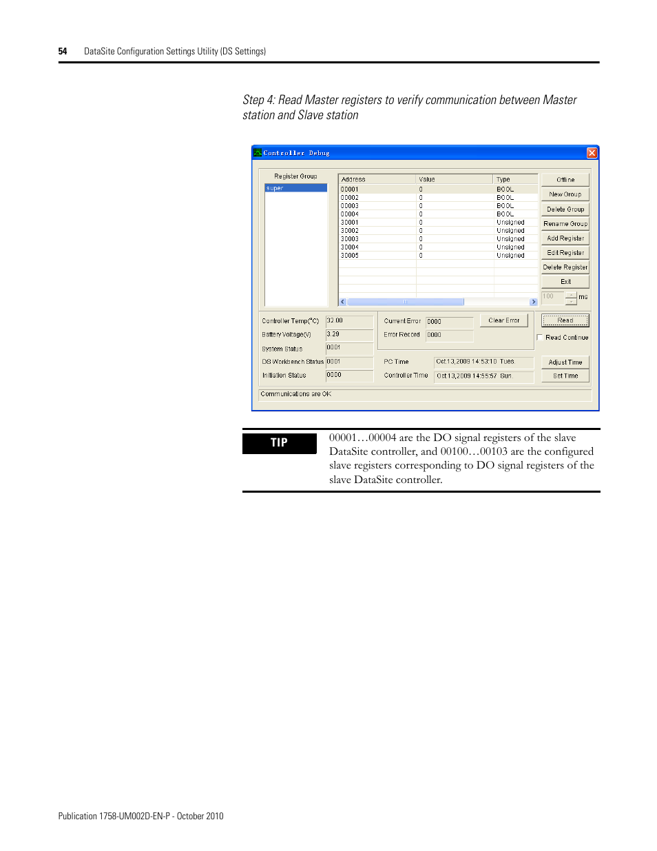 Rockwell Automation 1758-RTU202 DataSite Software User Manual FRN 1.2 User Manual | Page 54 / 348