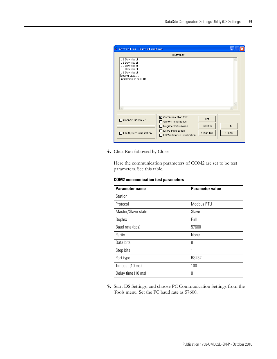 Rockwell Automation 1758-RTU202 DataSite Software User Manual FRN 1.2 User Manual | Page 97 / 348