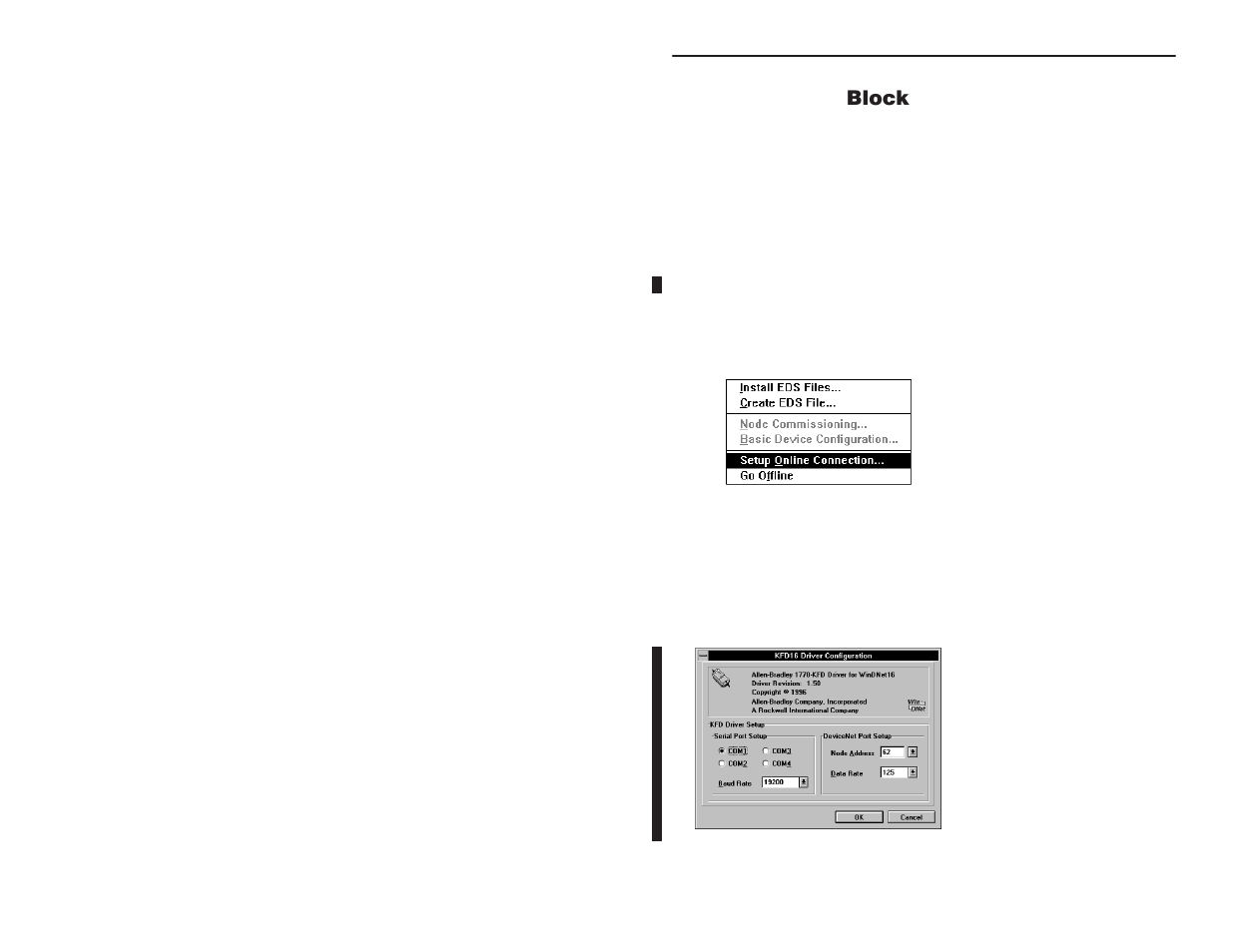 Establish the interface | Rockwell Automation 1792-OB4E INSTL.INST ARMORBLOCK 4 OUTPUT User Manual | Page 18 / 36